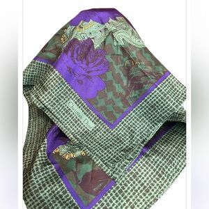 Christian Dior large silk scarf